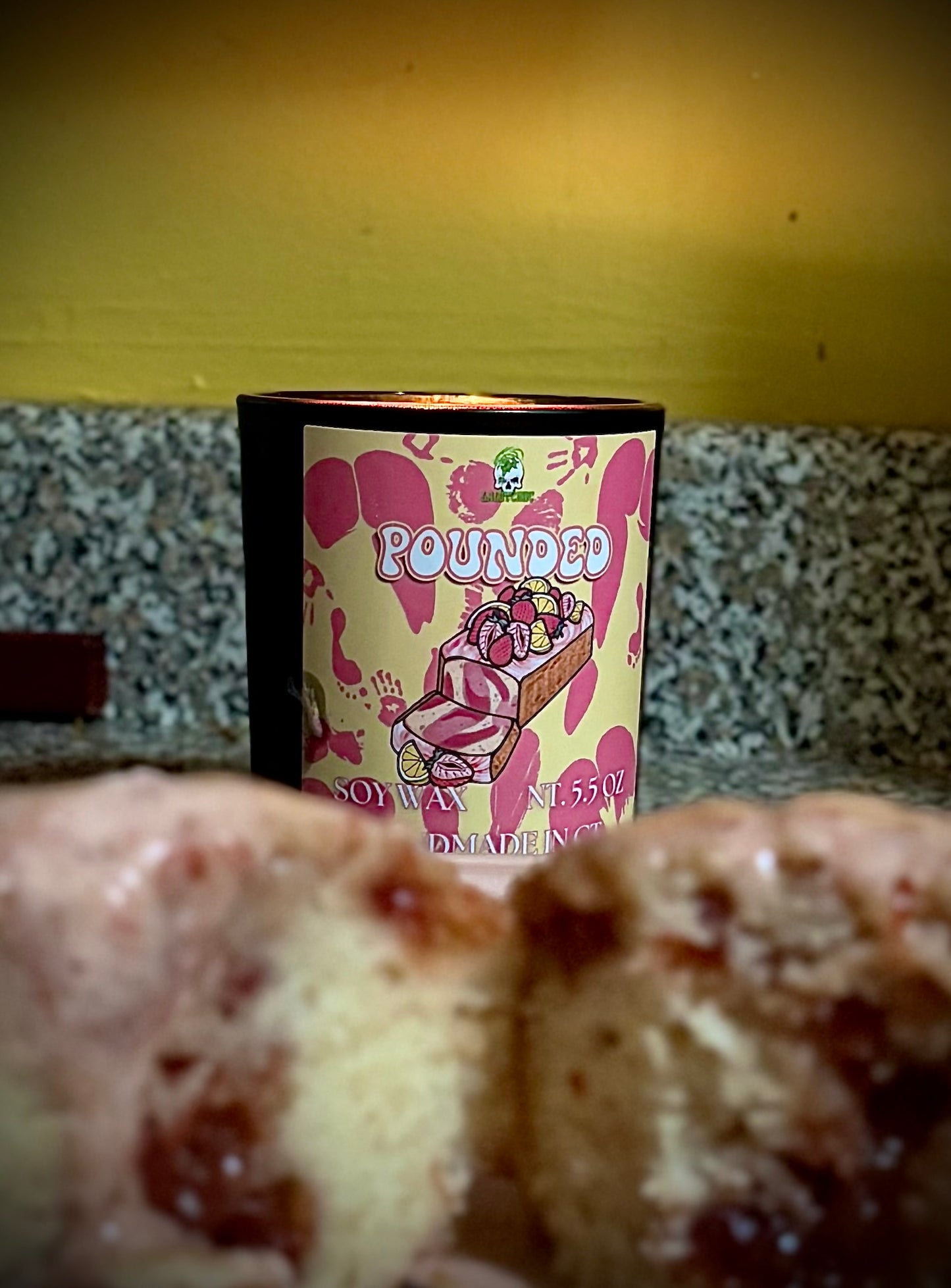 POUNDED CANDLE